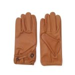Brown leather Horse Riding gloves